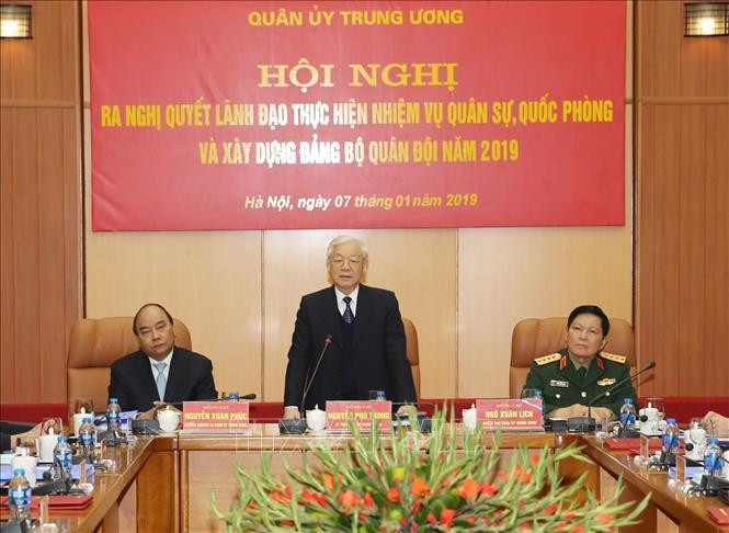 Tổng bí thư, Chủ tịch nước chủ trì hội nghị Quân ủy Trung ương