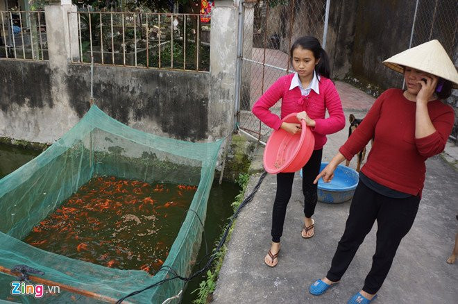 Lang ca chep noi tieng xu Thanh truoc ngay ong Tao ve troi