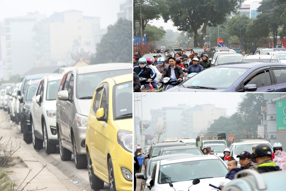 Hà Nội: 8 'điểm đen' ùn tắc mới, giáp Tết chớ dại đi qua