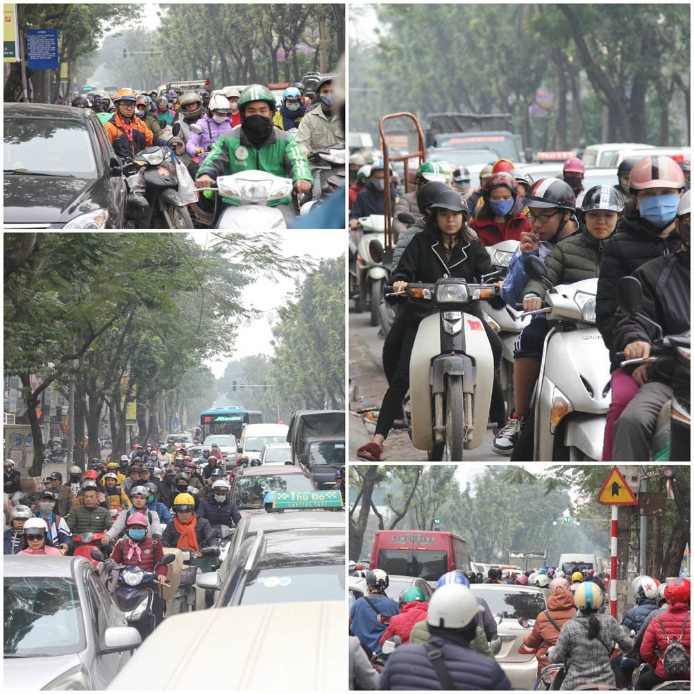 Hà Nội: 8 'điểm đen' ùn tắc mới, giáp Tết chớ dại đi qua