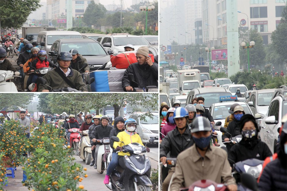 Hà Nội: 8 'điểm đen' ùn tắc mới, giáp Tết chớ dại đi qua