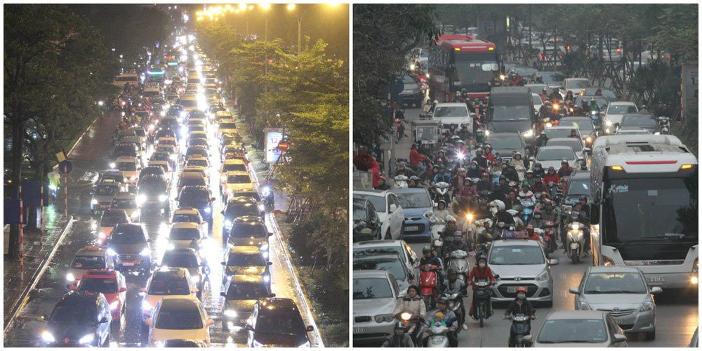 Hà Nội: 8 'điểm đen' ùn tắc mới, giáp Tết chớ dại đi qua