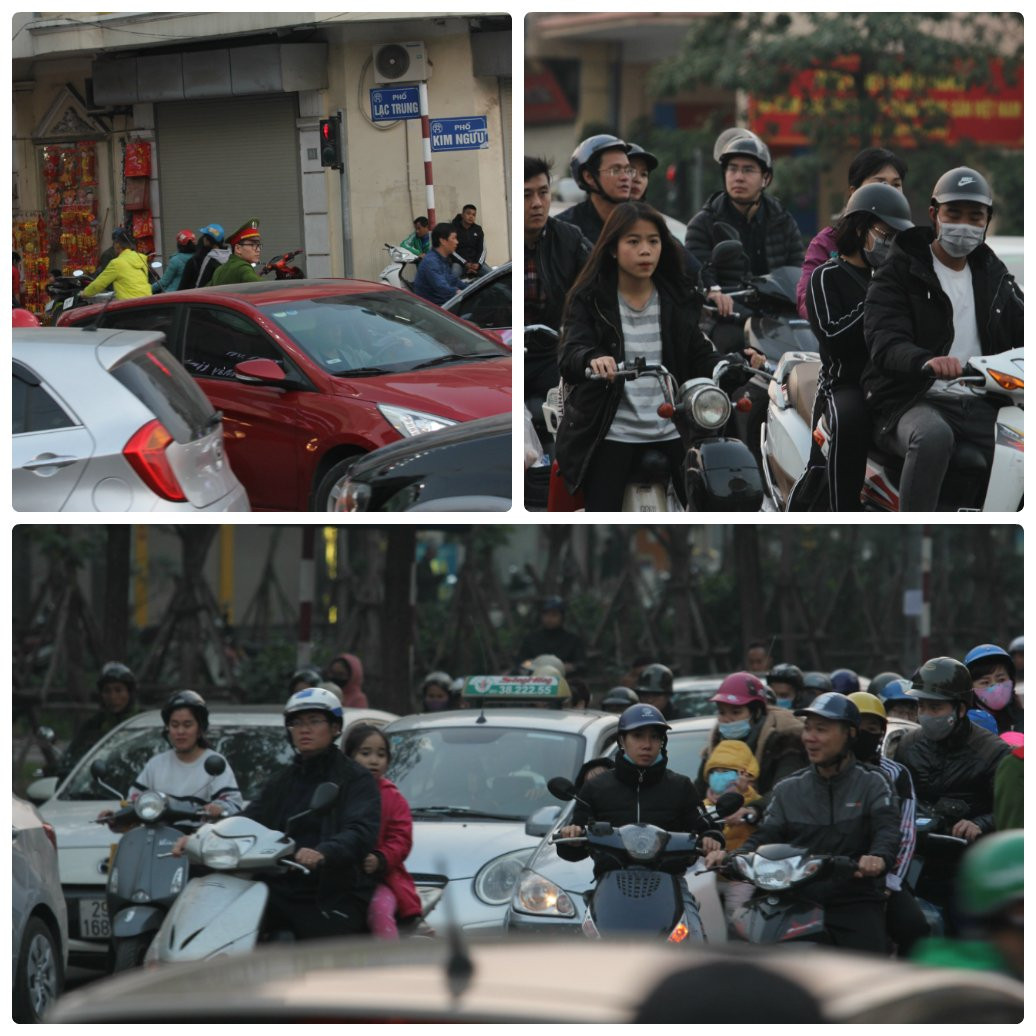 Hà Nội: 8 'điểm đen' ùn tắc mới, giáp Tết chớ dại đi qua
