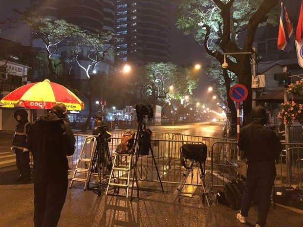 Truc tiep le don Chu tich Trieu Tien Kim Jong-un toi Viet Nam hinh anh 35