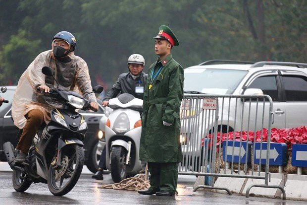 Truc tiep le don Chu tich Trieu Tien Kim Jong-un toi Viet Nam hinh anh 26