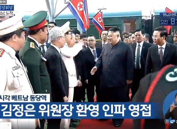 Truc tiep le don Chu tich Trieu Tien Kim Jong-un toi Viet Nam hinh anh 12
