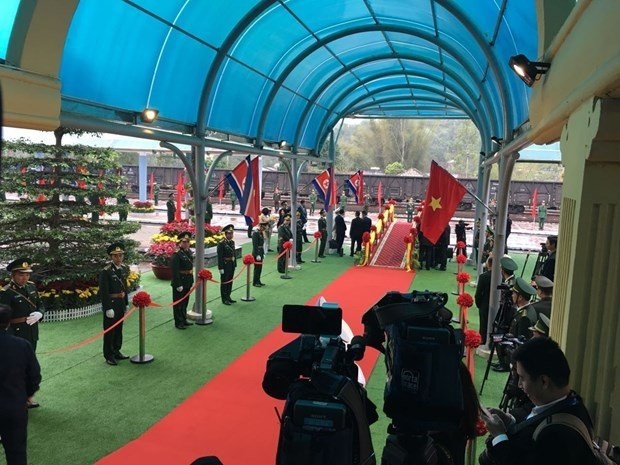 Truc tiep le don Chu tich Trieu Tien Kim Jong-un toi Viet Nam hinh anh 22