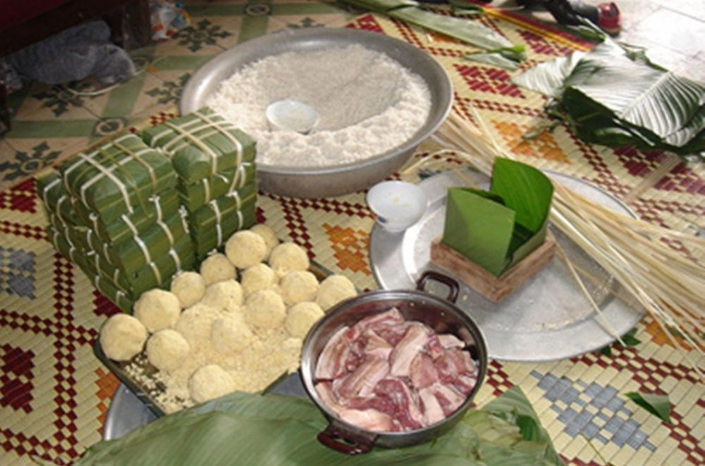 nguyen lieu lam banh chung ngon 3