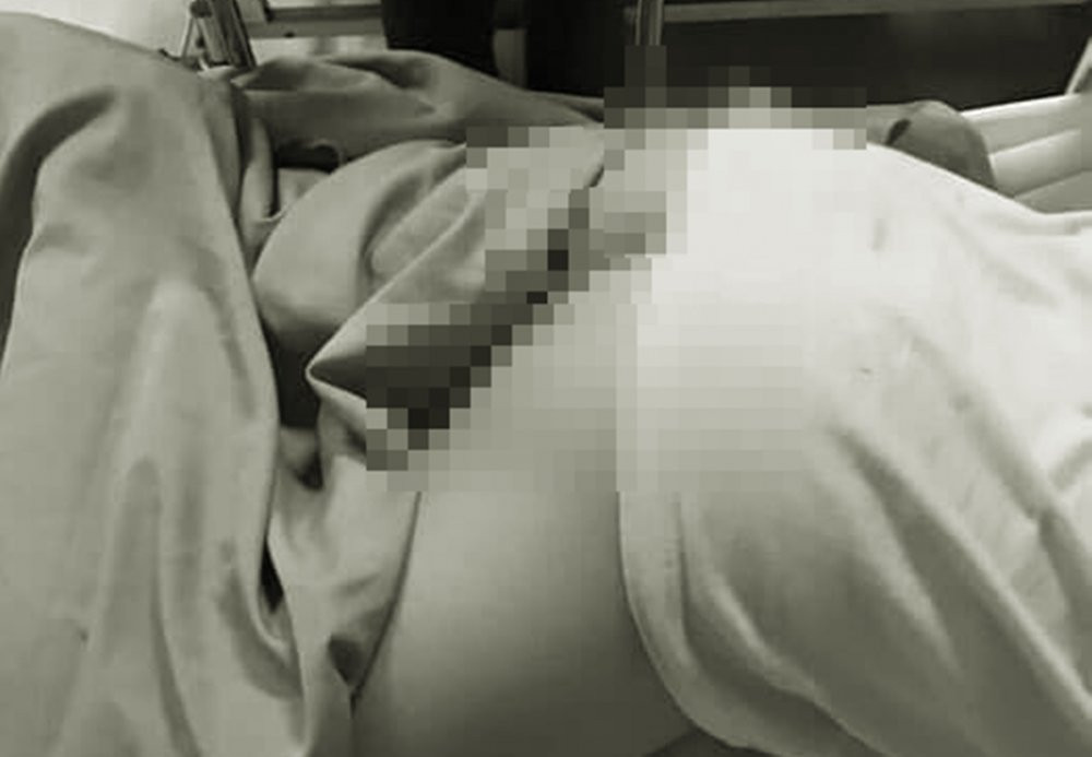 be trai bi but chi cam vao mong