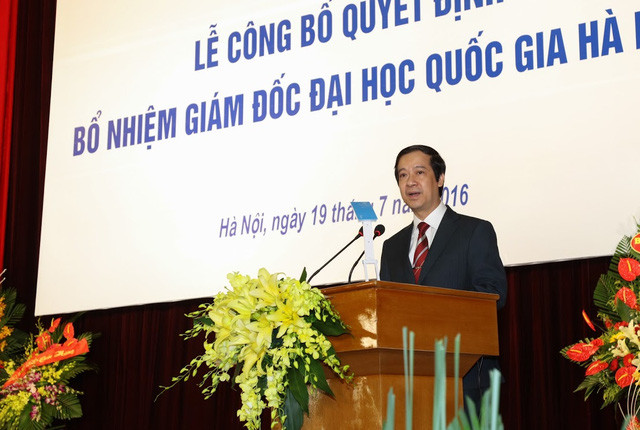 Tân Giám đốc ĐH QGHN Nguyễn Kim Sơn