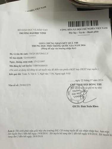 bi tu choi cho hoc nganh cong an, nu sinh viet don