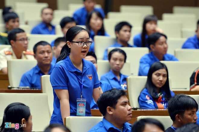 445 thanh nien tiep kien Chu tich QH Nguyen Thi Kim Ngan hinh anh 8