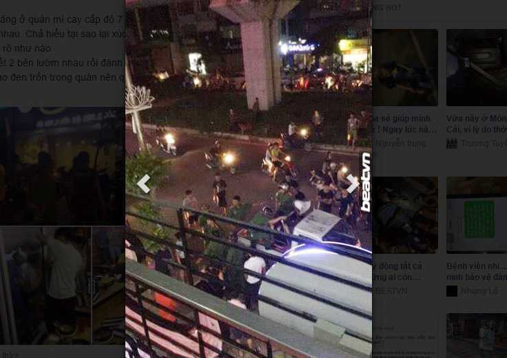 Bị nhìn 'đểu', hai cô gái đánh nhau náo loạn cả quán mỳ - ảnh 6