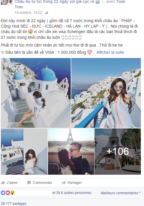 Tranh cai ve du lich chau Au 22 ngay mat 42 trieu cua nu DJ hinh anh 1