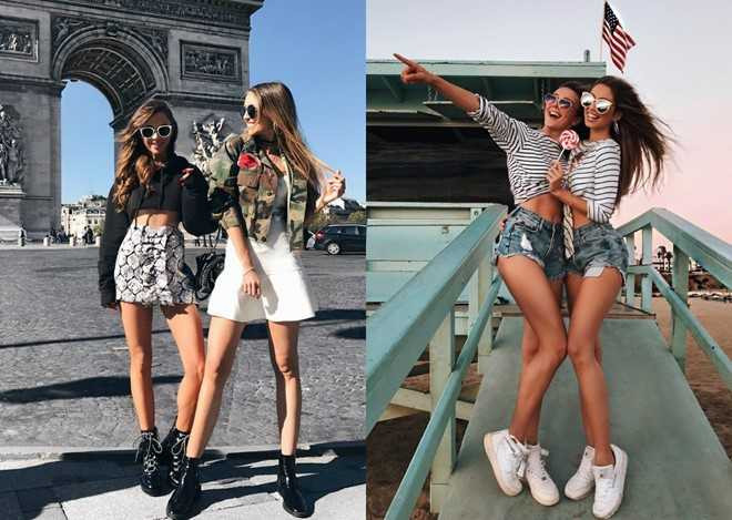 Doi ban than hot girl 'nam tay nhau di khap the gian' hinh anh 6