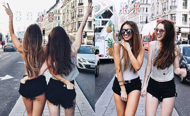 Doi ban than hot girl 'nam tay nhau di khap the gian' hinh anh 9