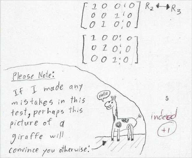 Những câu trả lời bất ngờ ngoài SGK của học trò