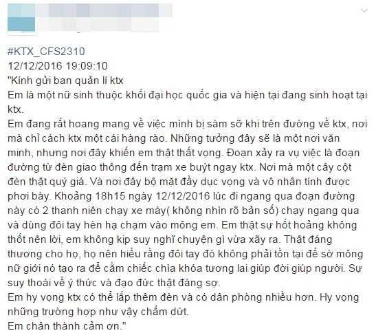 Nu sinh ke chuyen bi sam so va su doc ac cua dan mang hinh anh 1