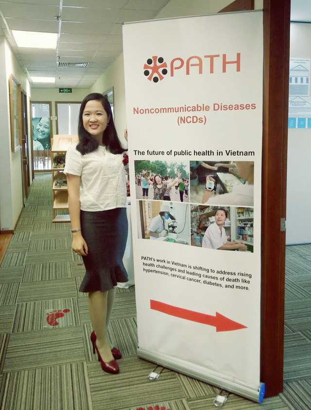  Minh Châu tại lễ kỷ niệm 35 năm PATH có mặt tại Việt Nam 