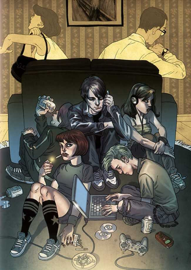 Bo tranh phan anh mang toi trong xa hoi hien dai hinh anh 6