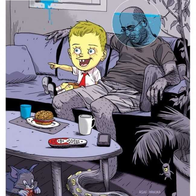 Bo tranh phan anh mang toi trong xa hoi hien dai hinh anh 10