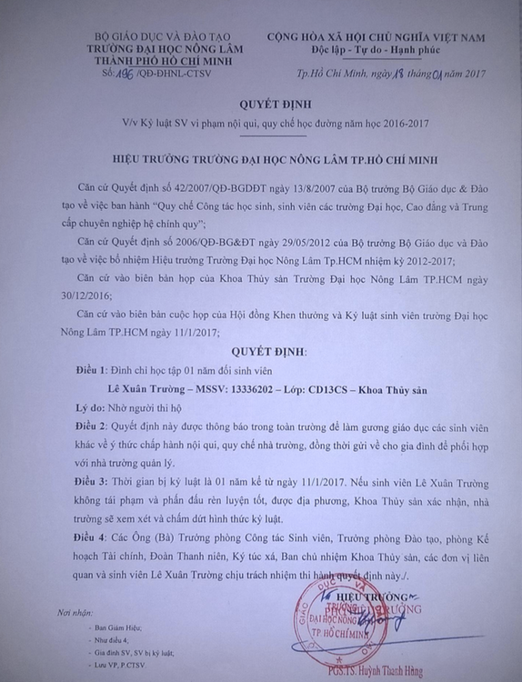 Dai hoc nong lam tphcm