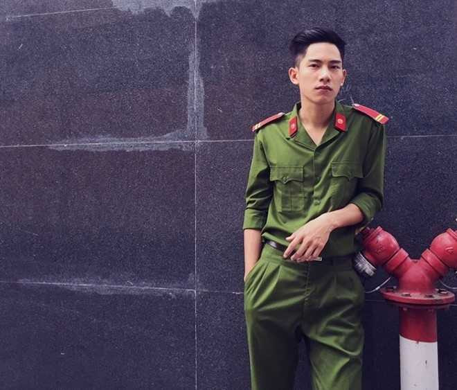 Dan mang tim kiem chang canh sat co dong dep trai hinh anh 2