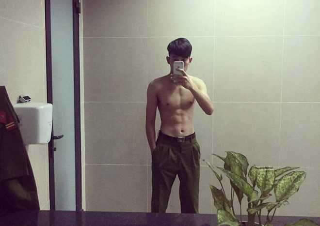 Dan mang tim kiem chang canh sat co dong dep trai hinh anh 4