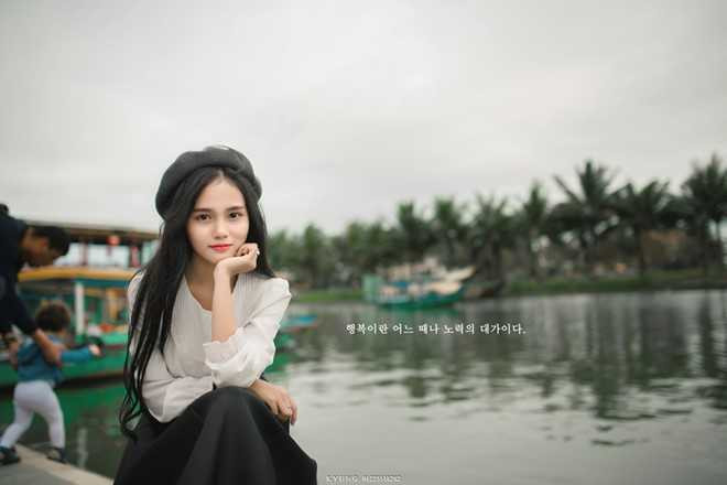 Thieu nu Viet duoc dan mang Han Quoc khen xinh dep la ai? hinh anh 1