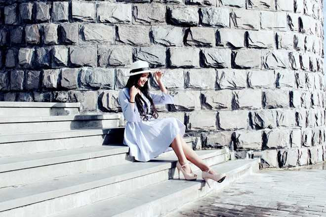 Thieu nu Viet duoc dan mang Han Quoc khen xinh dep la ai? hinh anh 10