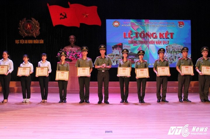 Hinh anh Hoc vien An ninh tong ket Thang Thanh nien: Nhieu thanh tich dac biet 9