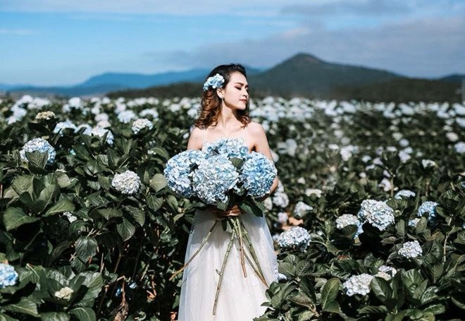 Nhan sac dan thieu nu E De chup anh xinh dep trong dam cuoi hinh anh 9