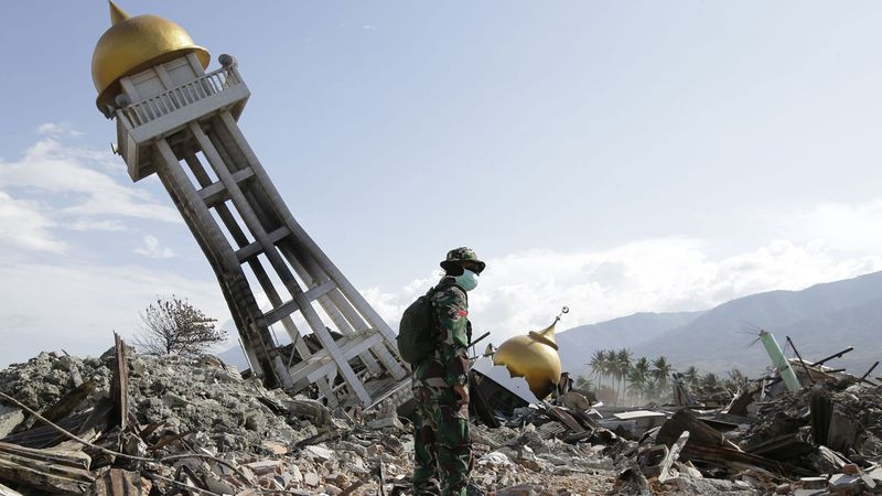 Palu, Central Sulawesi, Indonesia which was hit by an earthquake in October. (AAP)