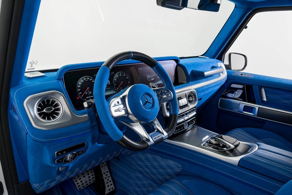 ‘Vua dia hinh’ Mercedes-AMG G63 noi that xanh doc dao hinh anh 8