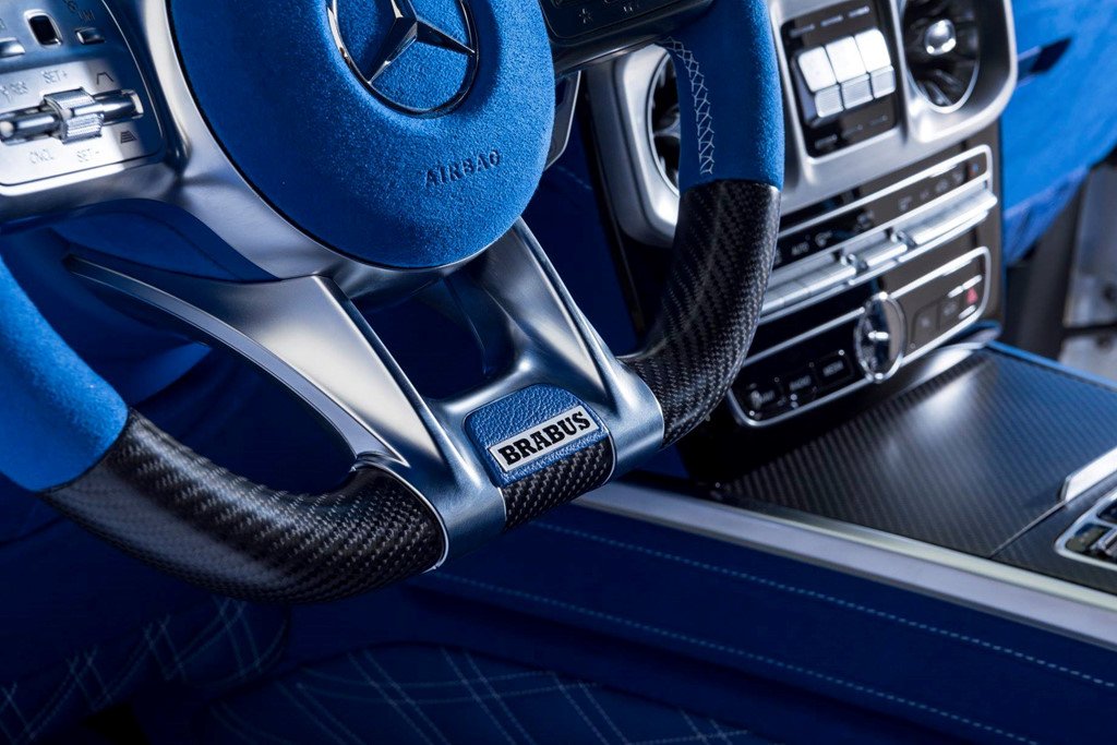 ‘Vua dia hinh’ Mercedes-AMG G63 noi that xanh doc dao hinh anh 3