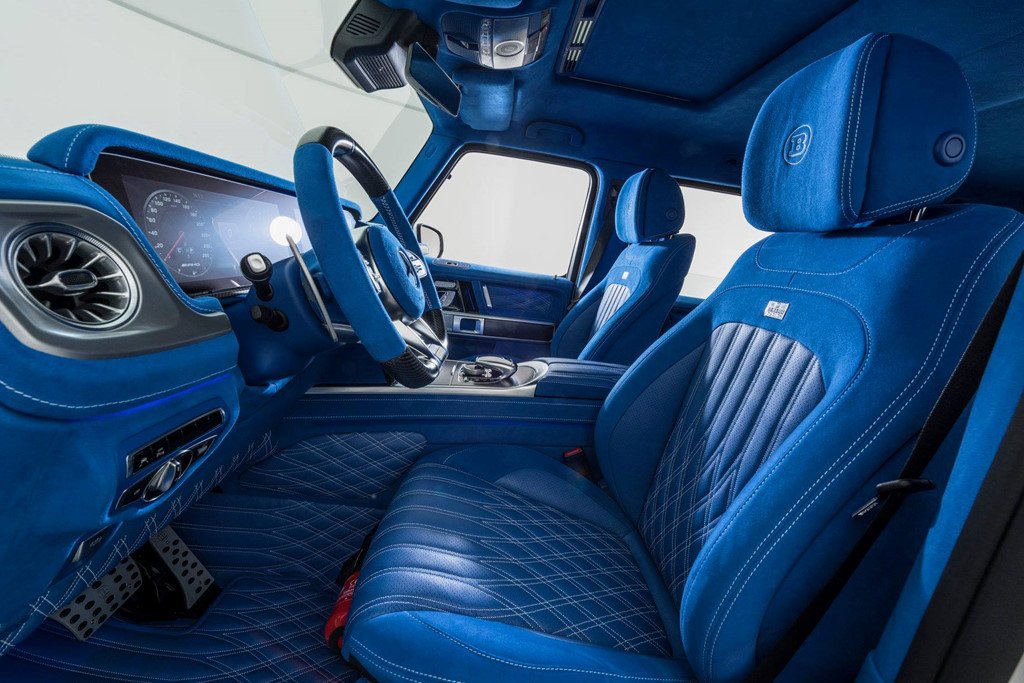 ‘Vua dia hinh’ Mercedes-AMG G63 noi that xanh doc dao hinh anh 1