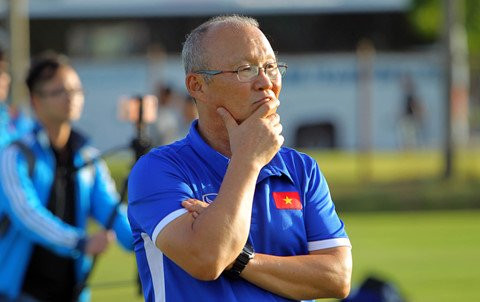 HLV Park Hang-seo trai long ve doi tuyen Han Quoc hinh anh