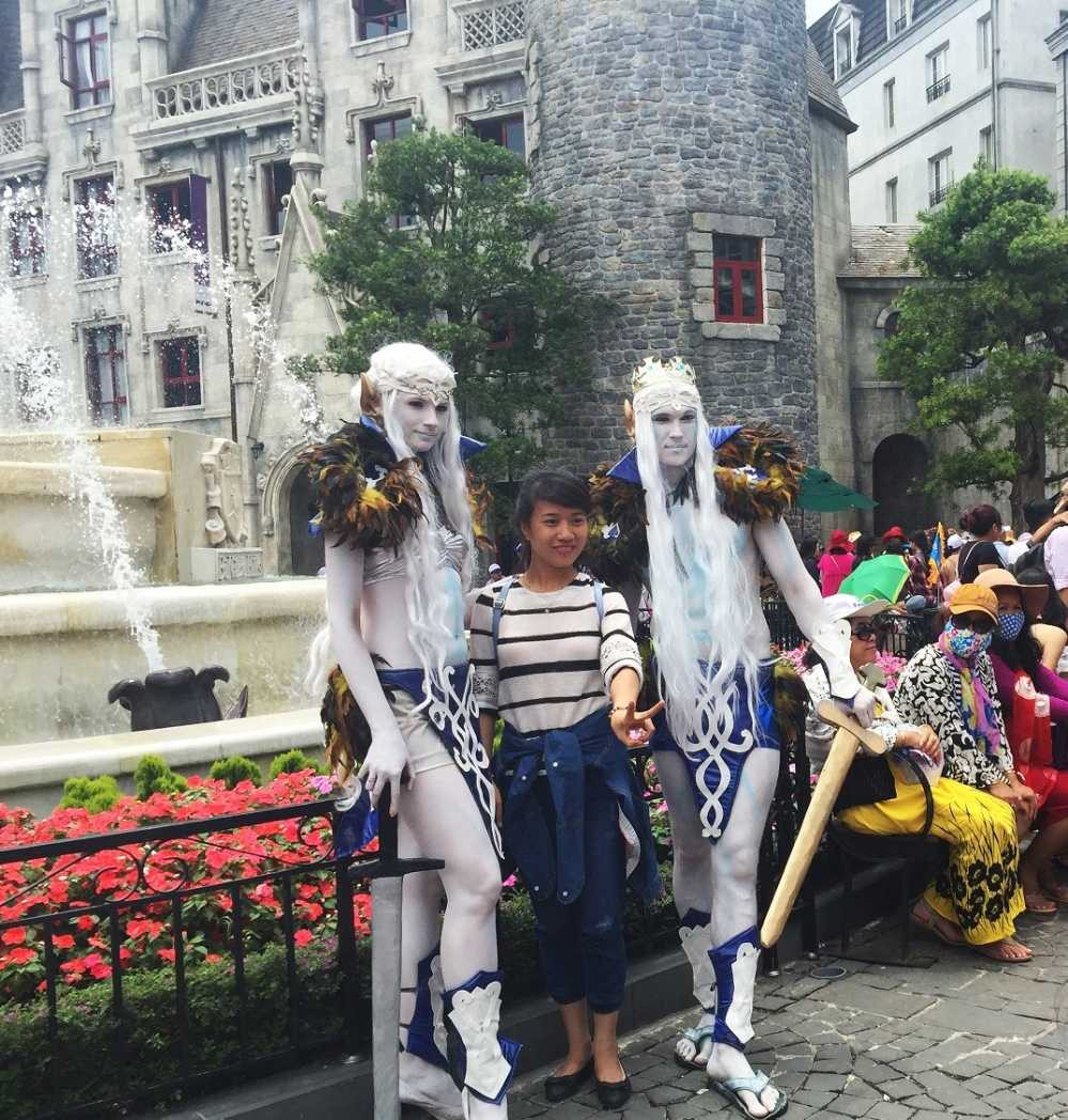 nhan tuong tai Ba Na Hills