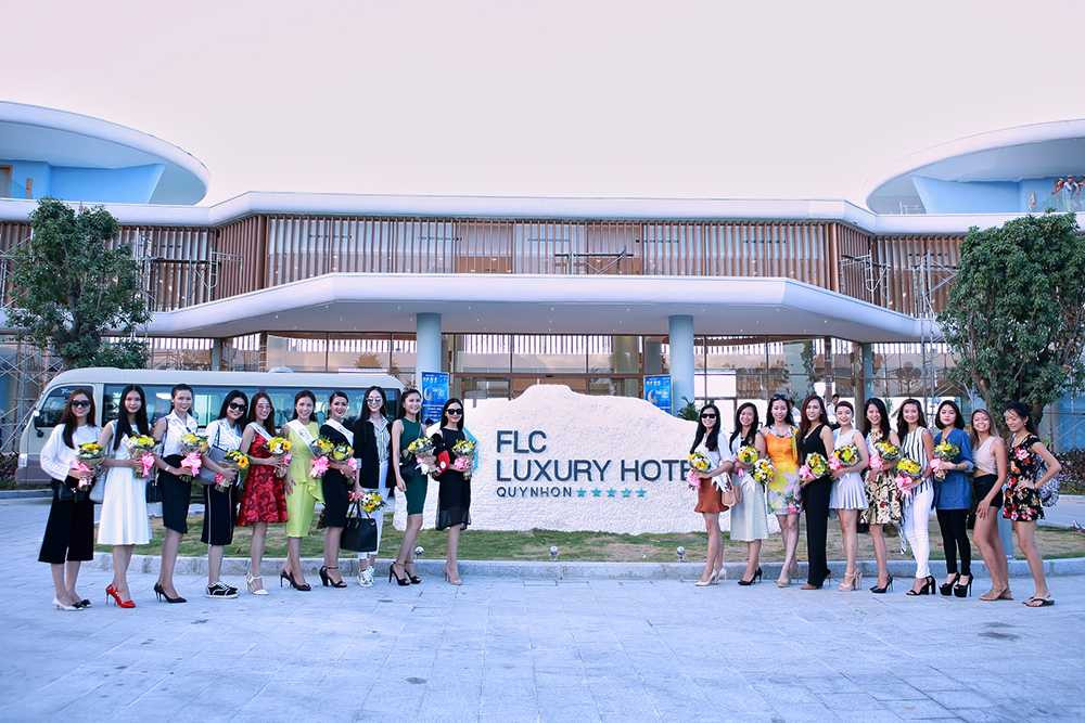 Thi sinh hoi tu ve FLC Quy Nhon