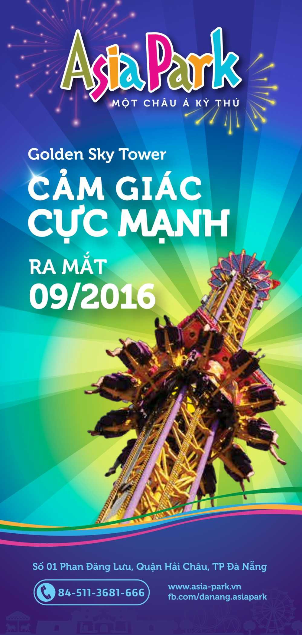 flyer Golden Sky Tower 10x21cm-1