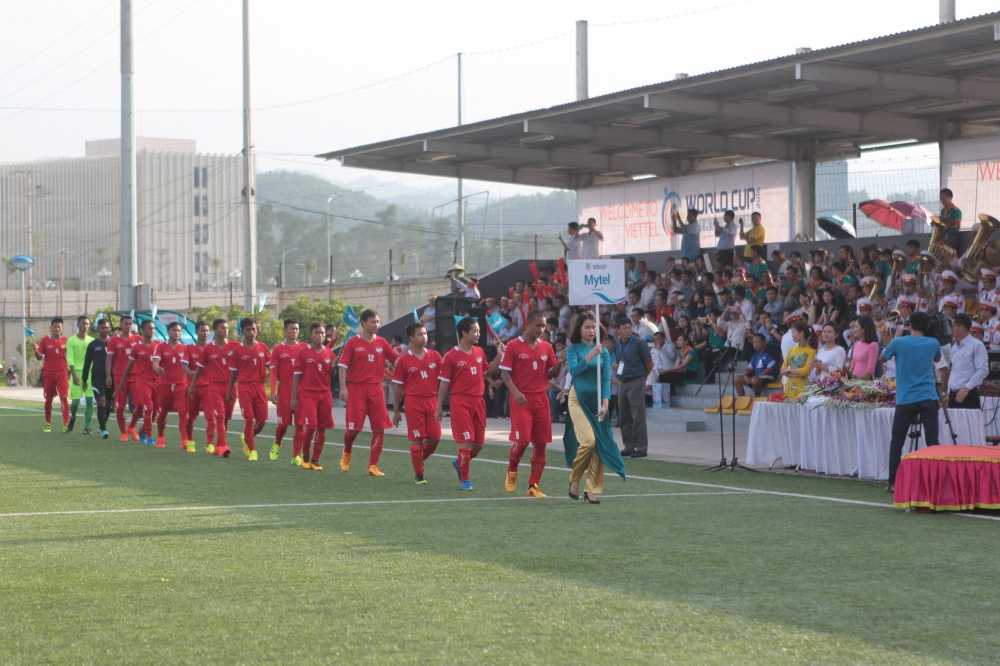 Mytel den tu Myanmar xuat hien lan dau tien tai giai dau Viettel World Cup