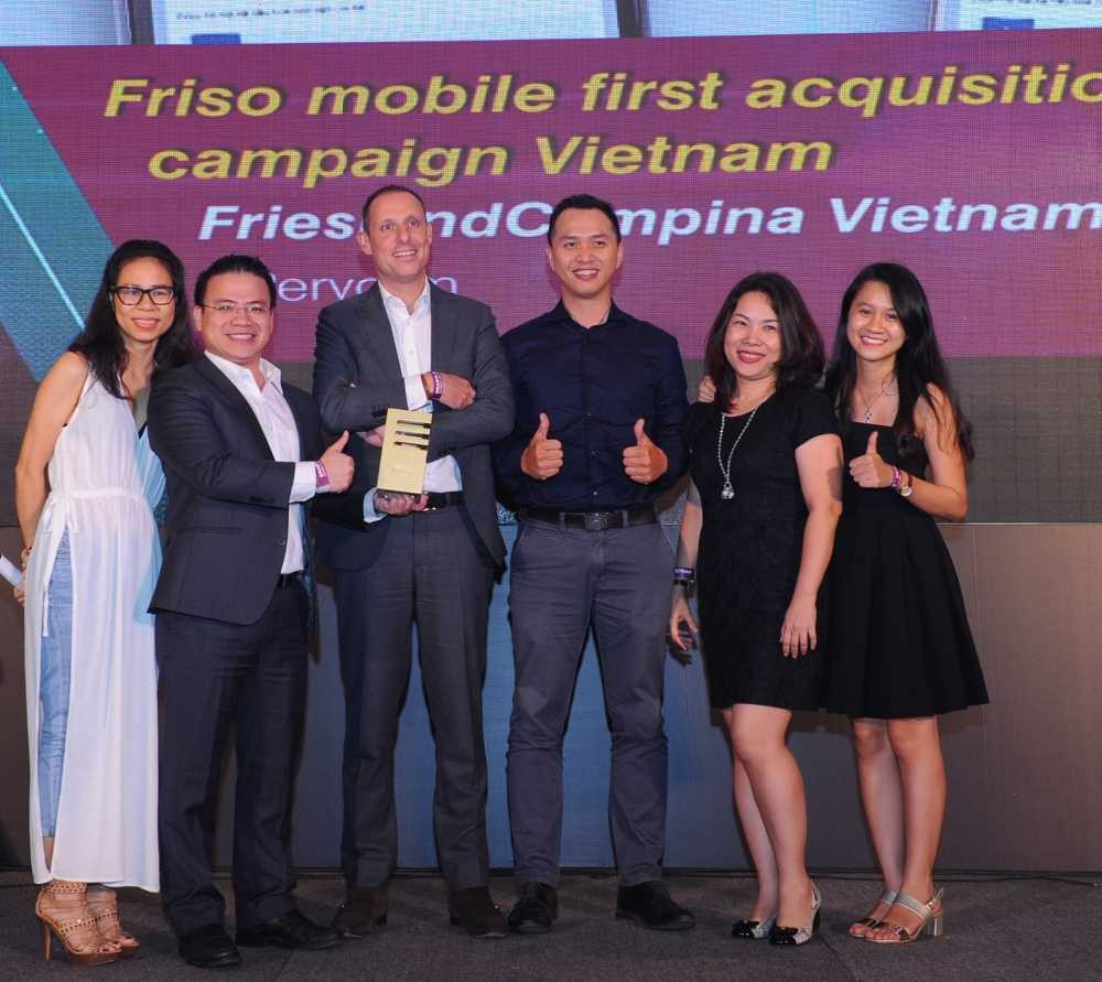 Giai vang cho nhan hang Friso