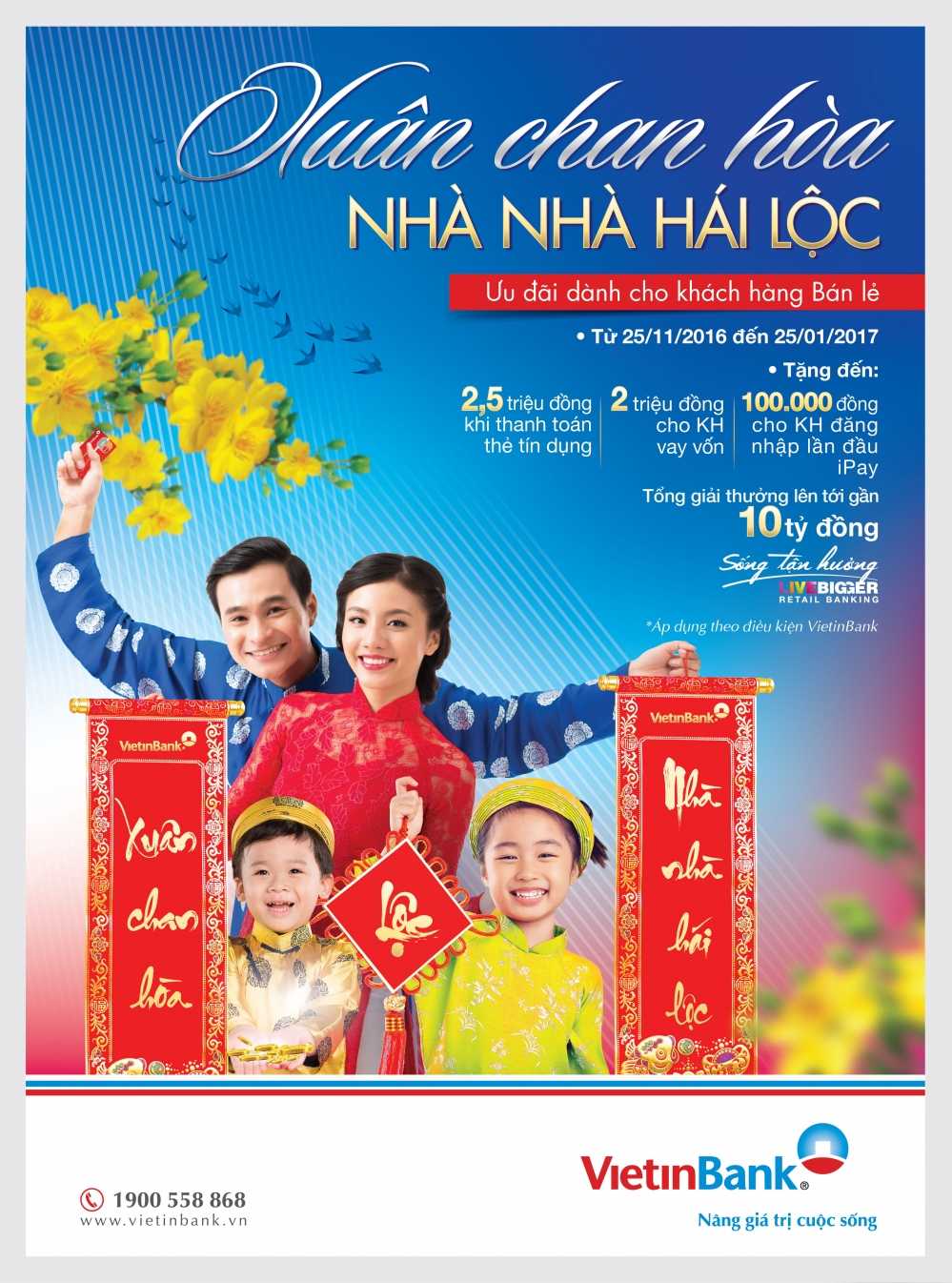 poster VietinBank don tet