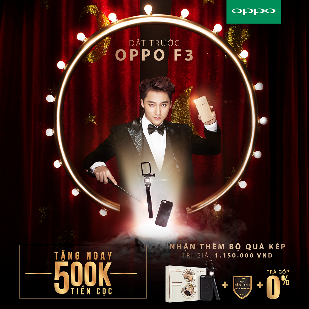 Hinh anh Chon mua OPPO F3 de duoc tang 500,000 dong trong 2 ngay duy nhat 13,14/5 3