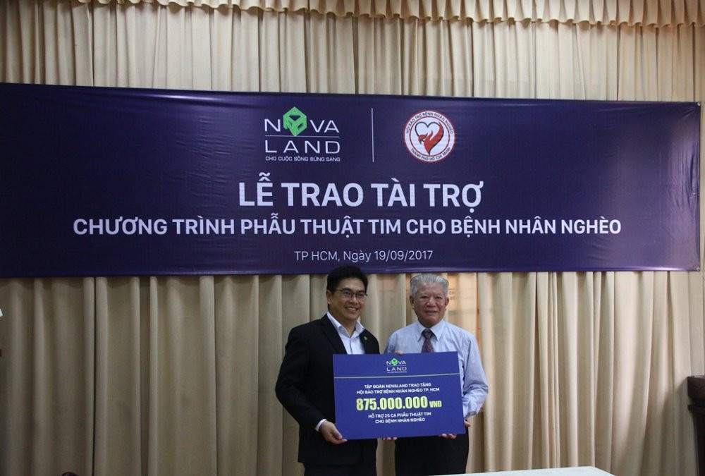 Dai dien Novaland va hoi