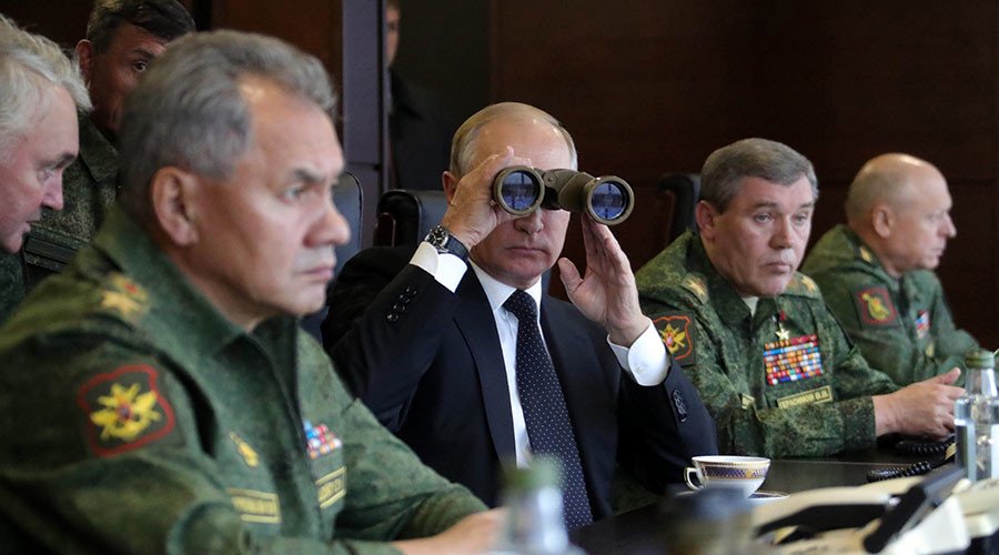 Putin - Zapad 2017