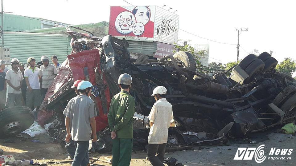 Hinh anh Xe tai tong xe khach o Gia Lai: Thong tin bat ngo 4