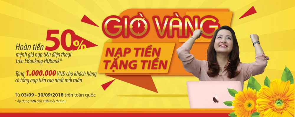 Banner - gio vang nap tien tang tien