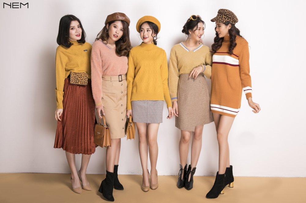 Chính Hãng ] Chân váy midi thiết kế cao cấp NEM Fashion 00922 giá tốt |  Shopee Việt Nam