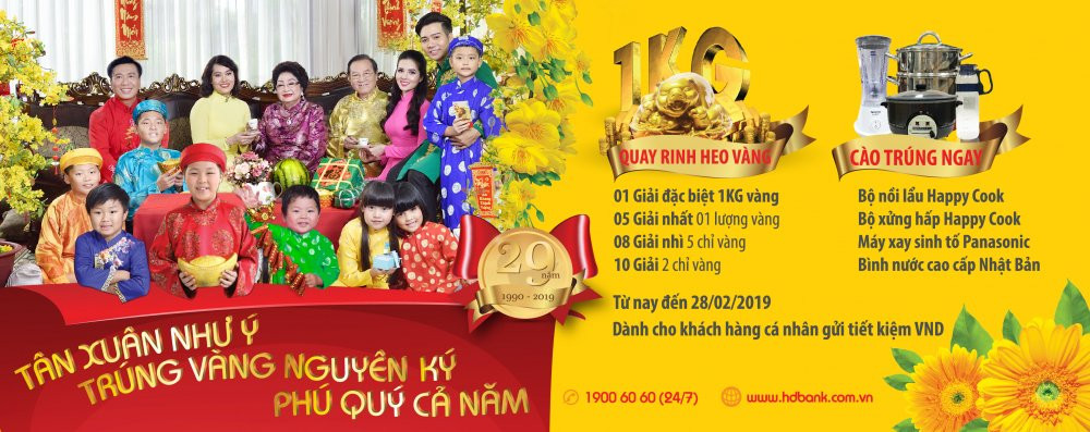 HDBank - hinh banner chuong trinh Tet 2019 - 2